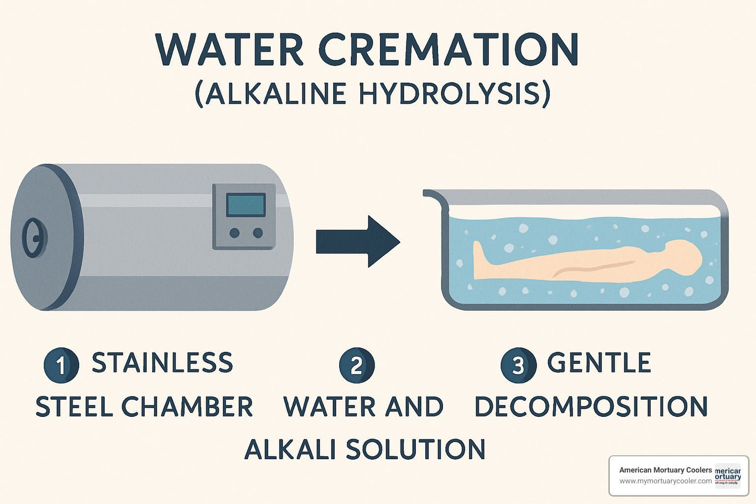 Breaking Down the Cost of Water Cremation - American Mortuary Coolers & Equipments