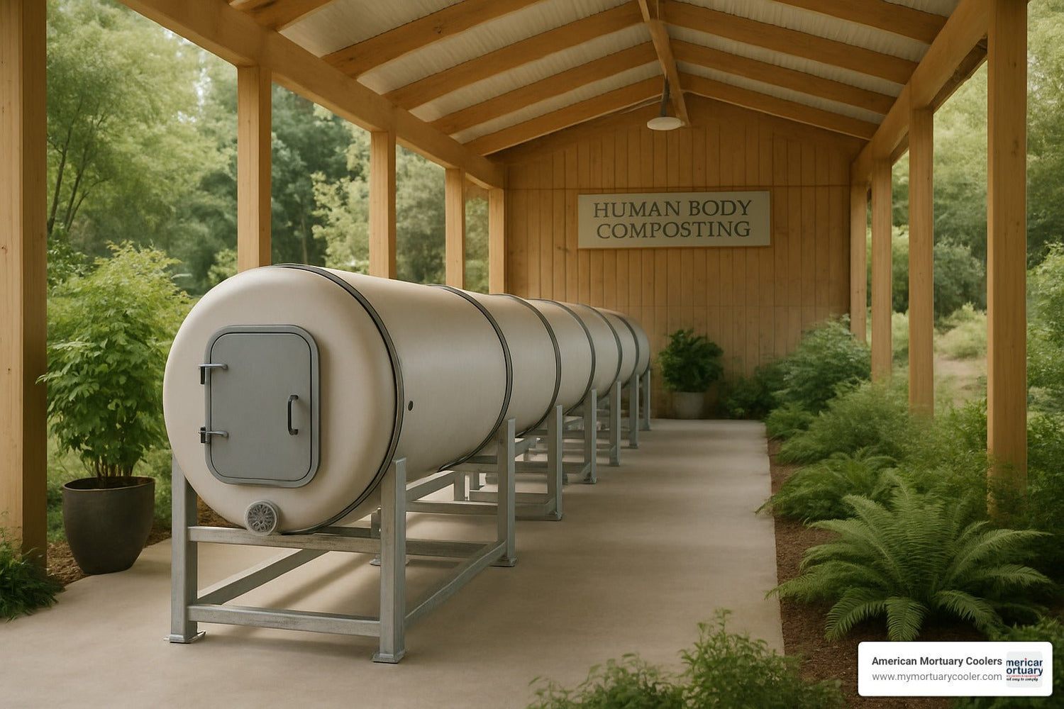 Composting Bodies vs Cremation: A Practical Guide to Your Options - American Mortuary Coolers & Equipments