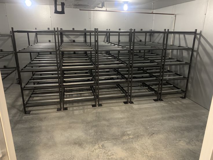 mortuary cooler racks