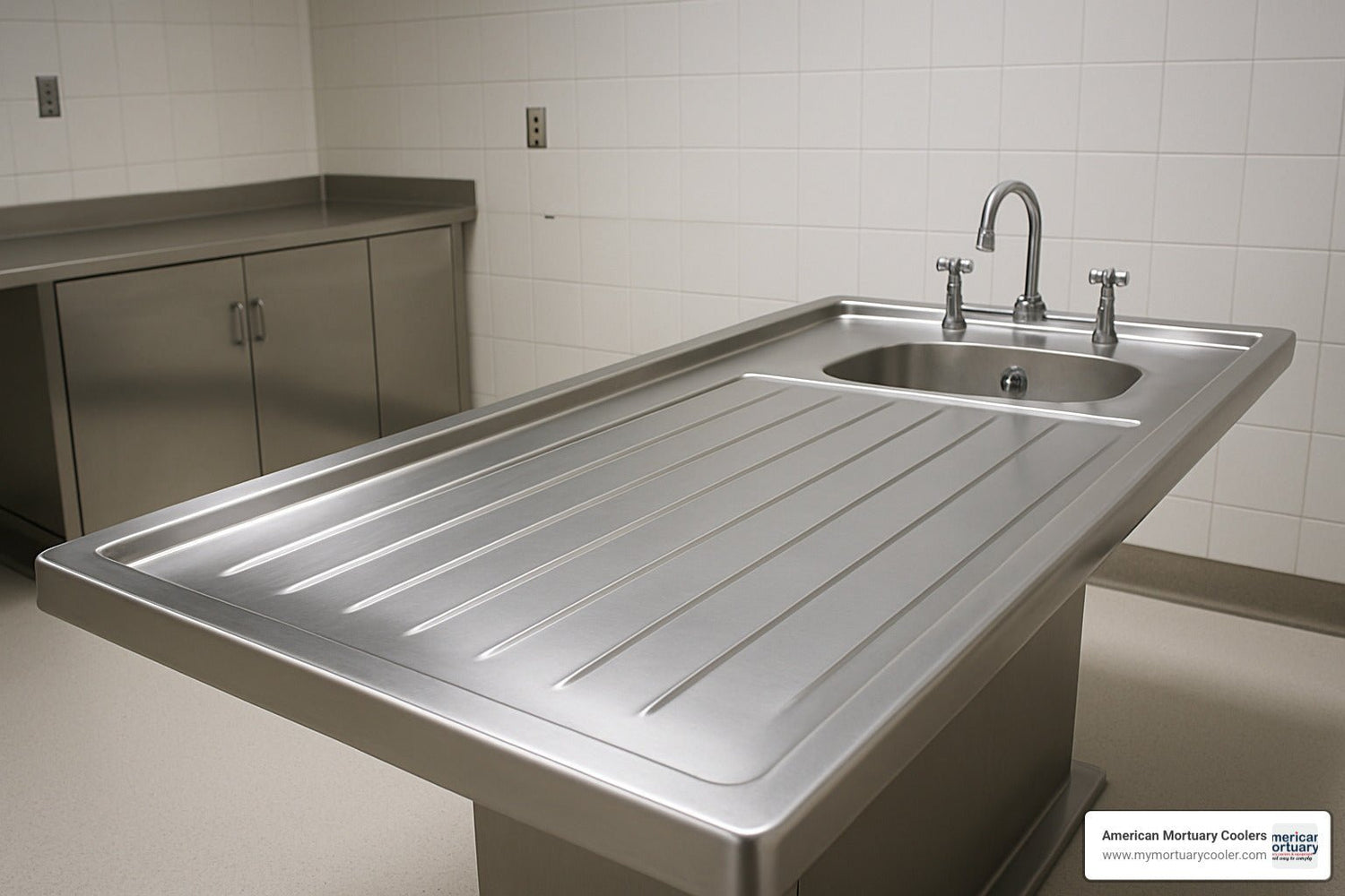Embalming Table 101: What It Is and How It's Used - American Mortuary Coolers & Equipments