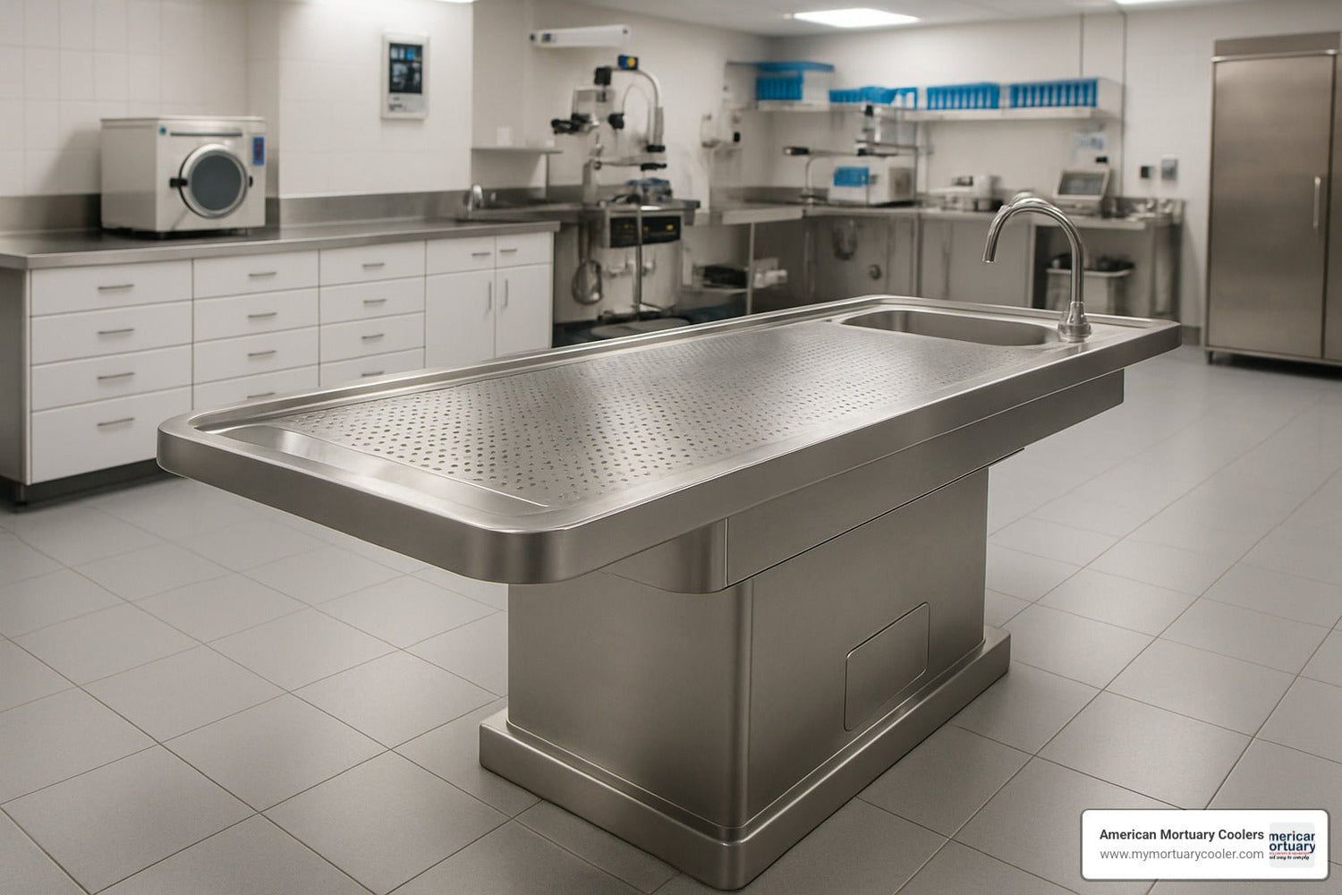 Everything You Need to Know About Autopsy Tables for Sale - American Mortuary Coolers & Equipments