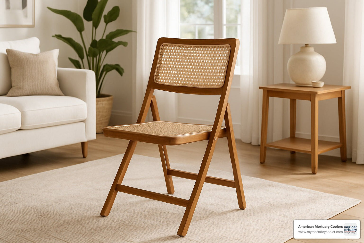 Everything You Need to Know About Cane Back Folding Chairs - American Mortuary Coolers & Equipments