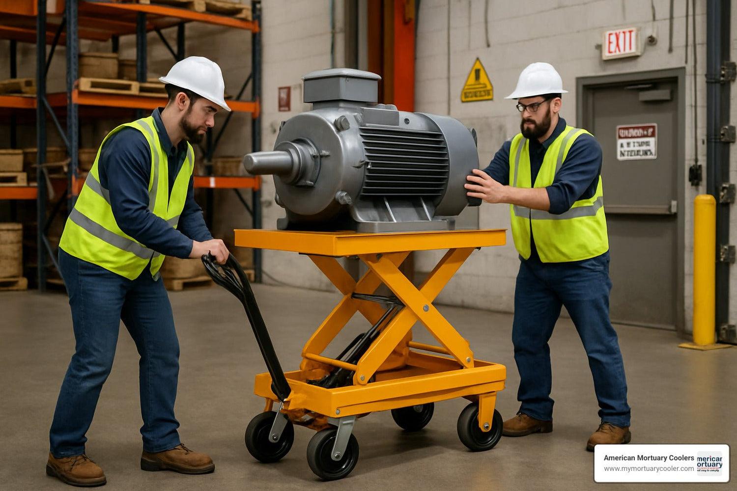 Everything You Need to Know About Dollies with a Lift - American Mortuary Coolers & Equipments