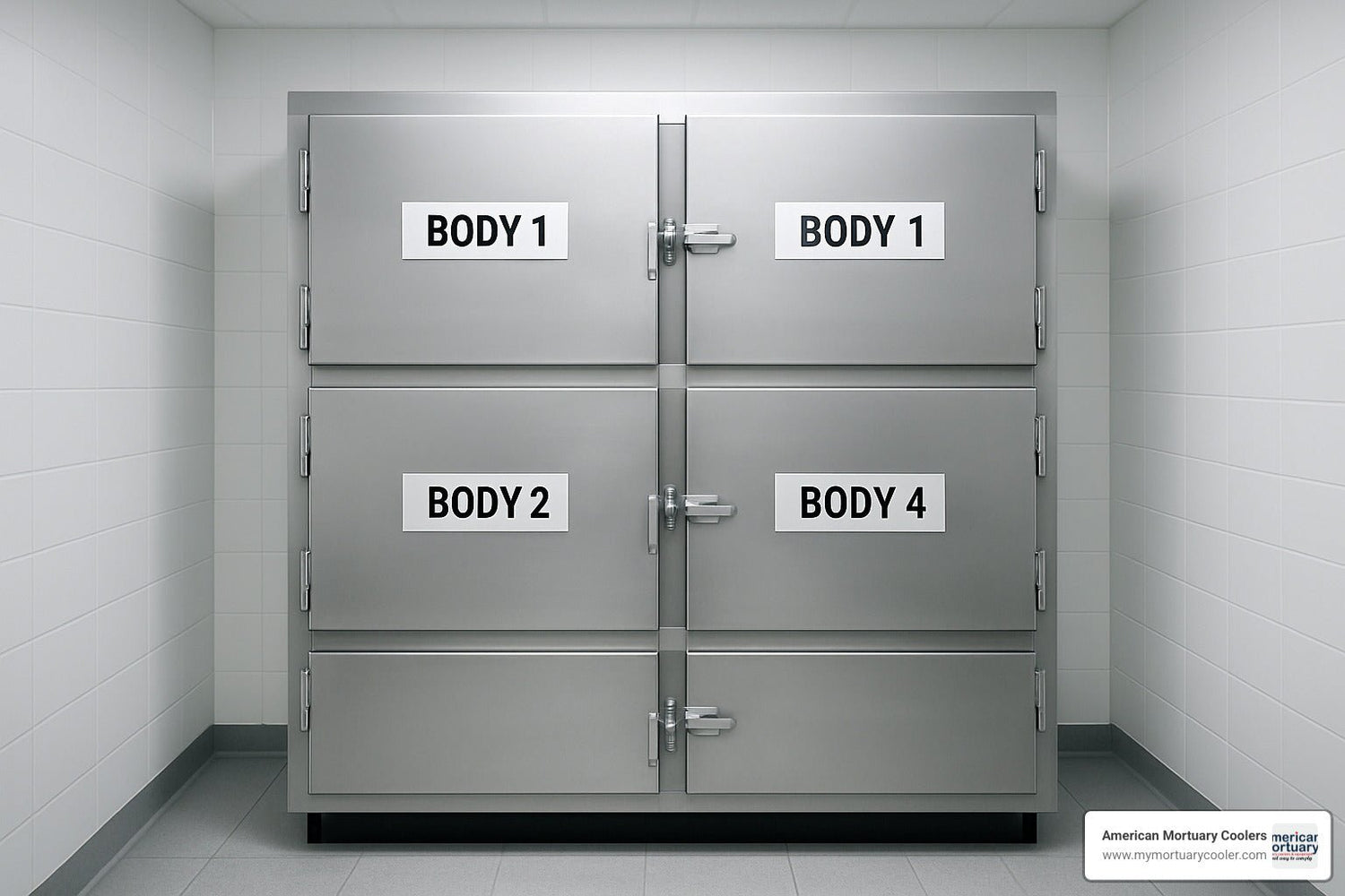 Everything You Need to Know About Four Body Morgue Facilities - American Mortuary Coolers & Equipments