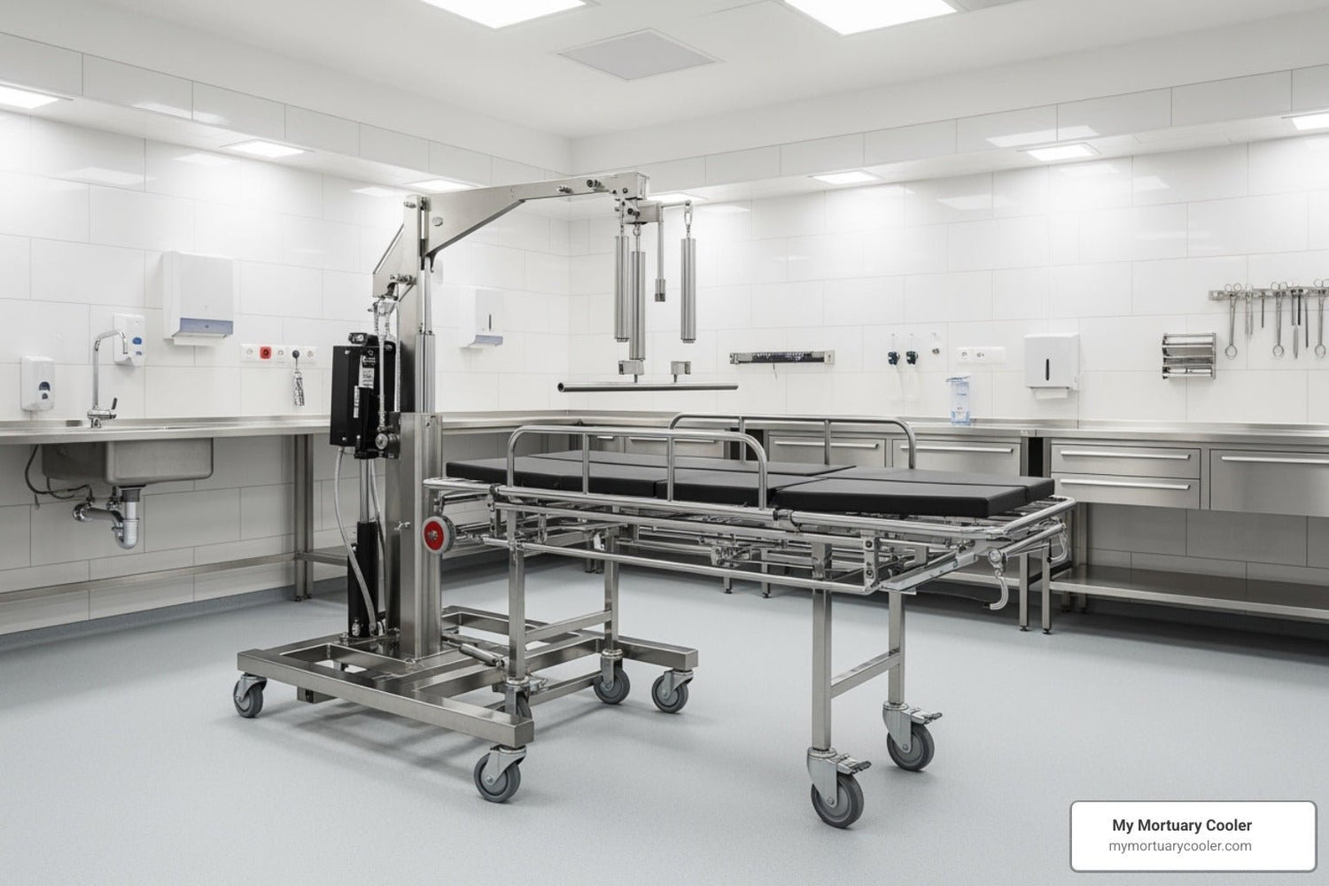 Everything You Need to Know About Hydraulic Body Lifts - American Mortuary Coolers & Equipments