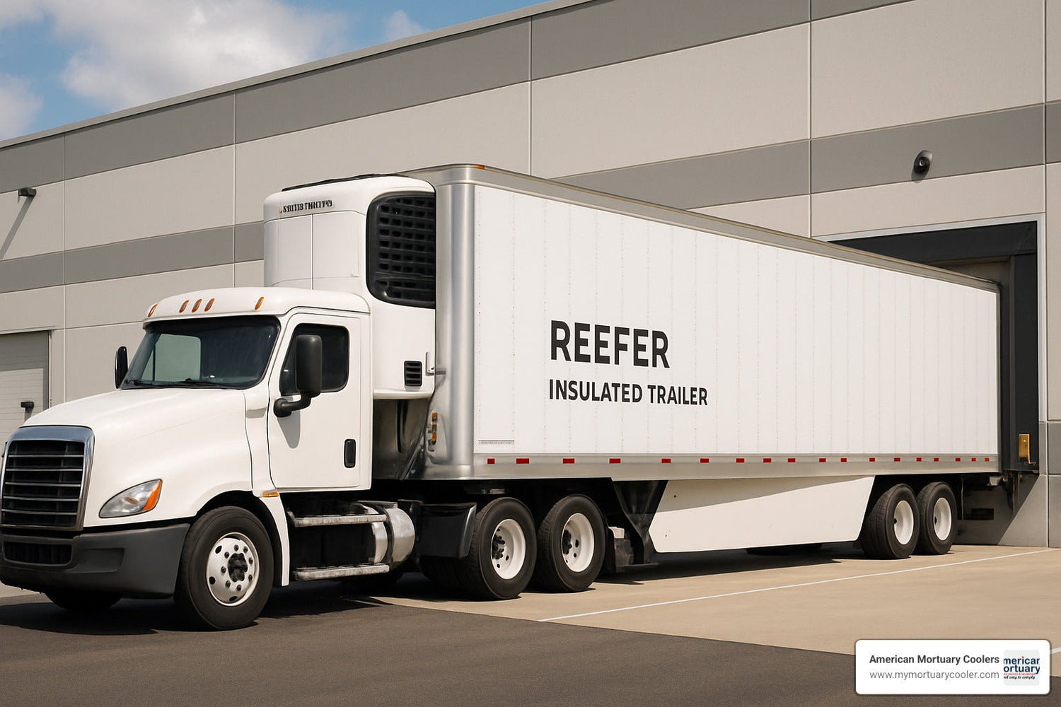 Everything You Need to Know About Refrigerated Trailers - American Mortuary Coolers & Equipments