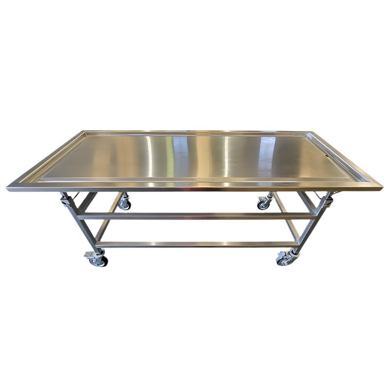 Folding Dressing Table & Folding Embalming Table — Trusted by Funeral Professionals Nationwide - American Mortuary Coolers & Equipments