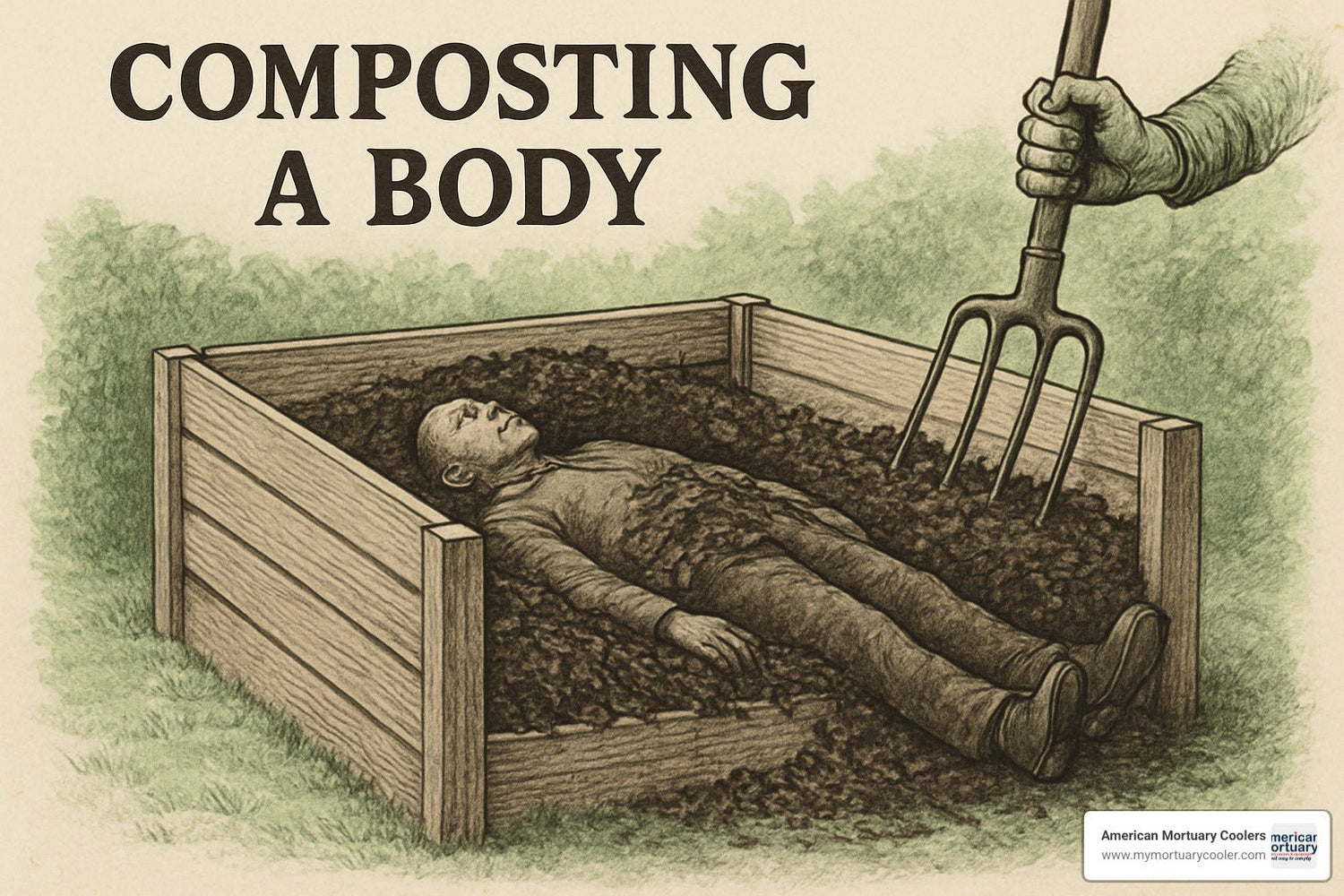 How to Compost a Body in 7 Easy Steps - American Mortuary Coolers & Equipments