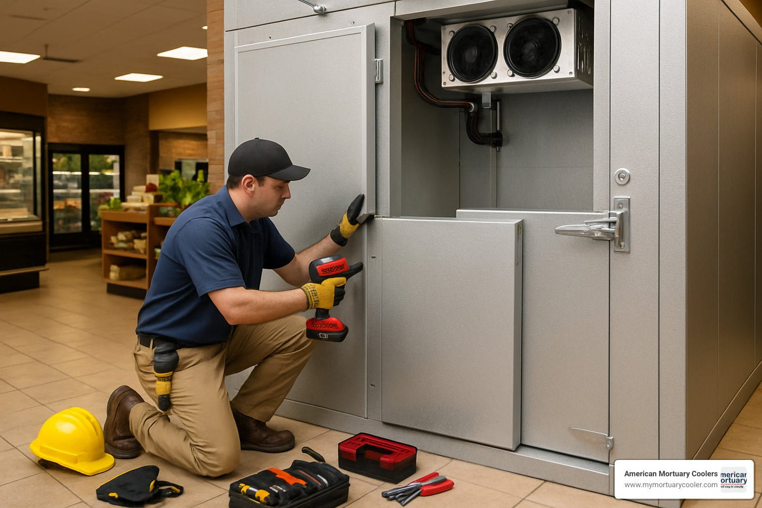 How to Install a Walk-In Cooler the Right Way - American Mortuary Coolers & Equipments