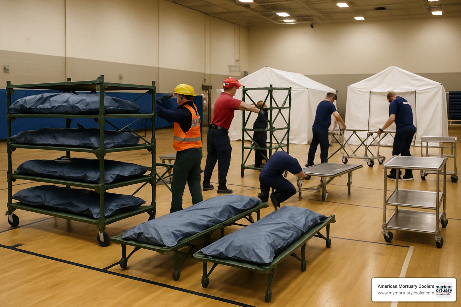How to Quick-Deploy a Morgue: 3 Methods That Guarantee Results - American Mortuary Coolers & Equipments