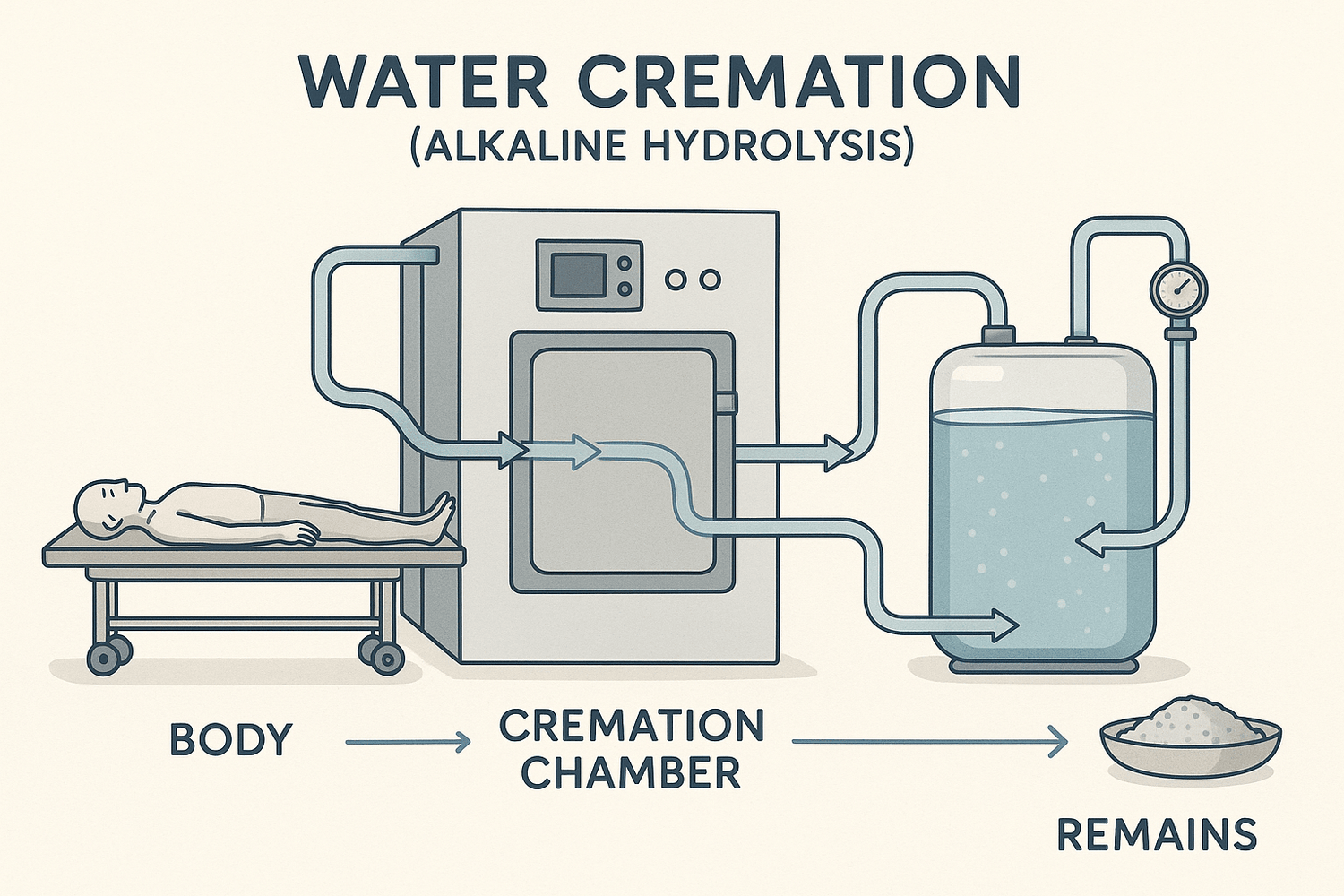 How to Understand Water Cremation with These 3 Quick Insights - American Mortuary Coolers & Equipments