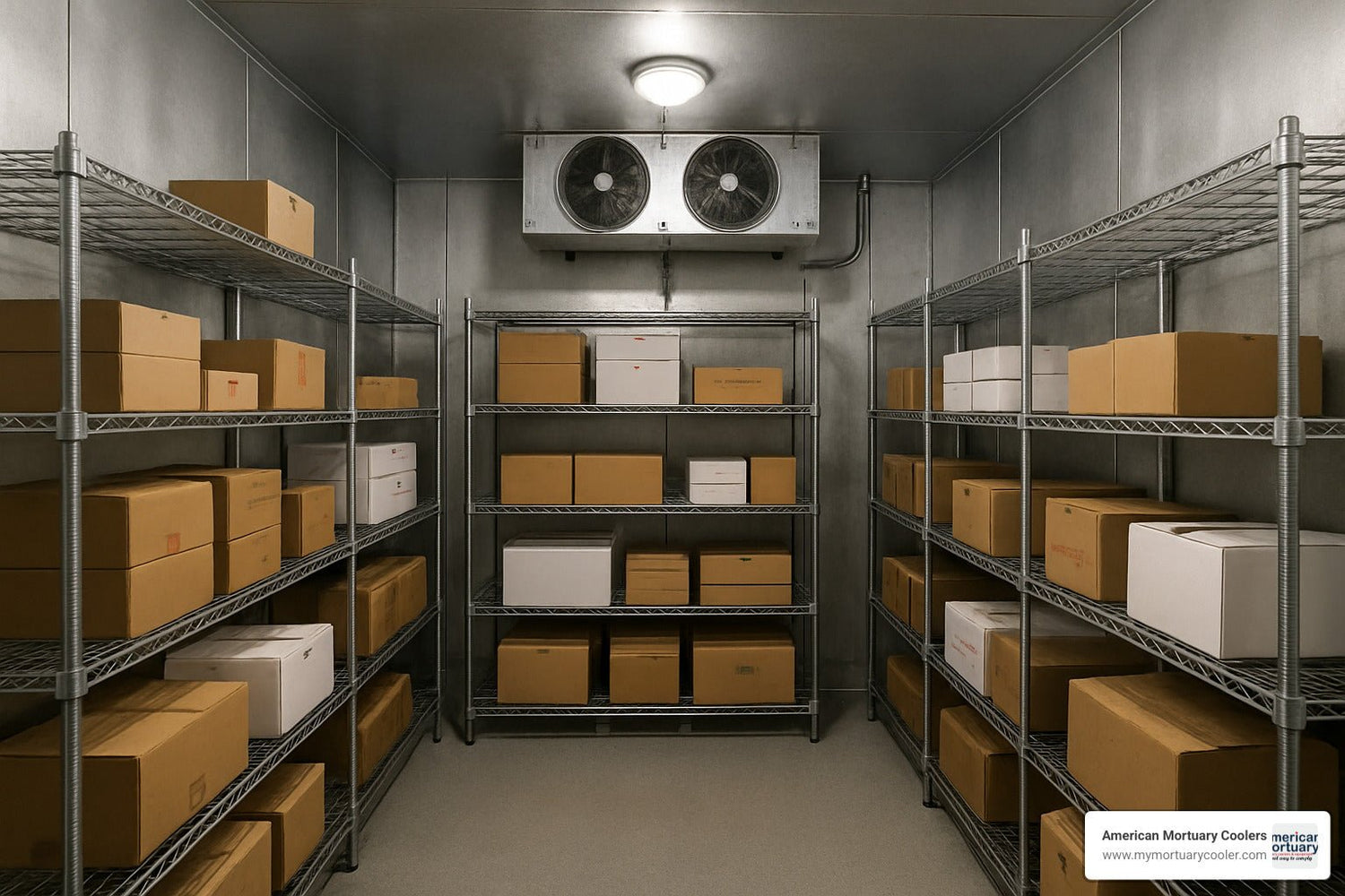 In Depth Guide to Walk-In Freezer Options - American Mortuary Coolers & Equipments