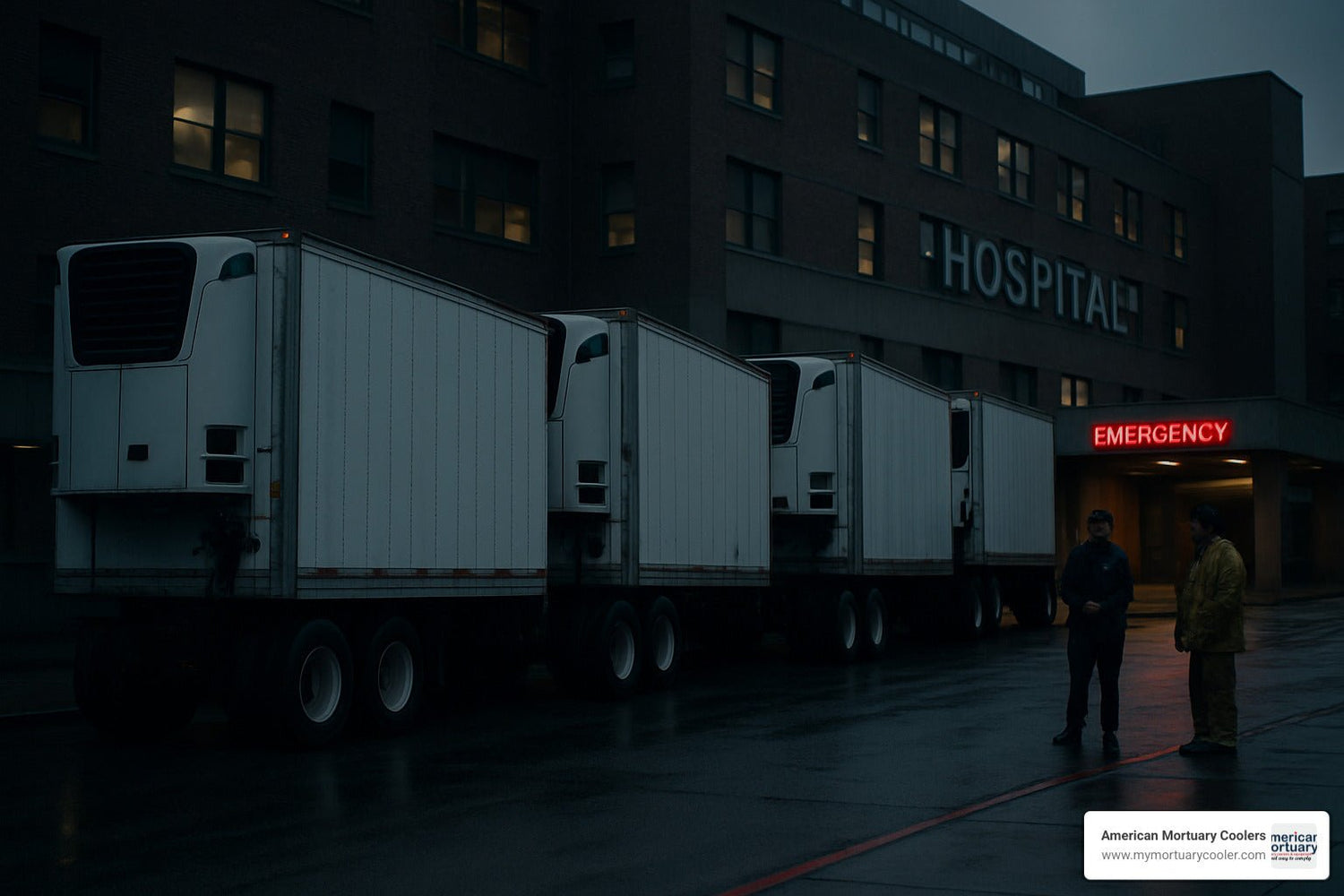 Refrigerated Trucks as Morgues: A Chilling Look at Emergency Solutions - American Mortuary Coolers & Equipments