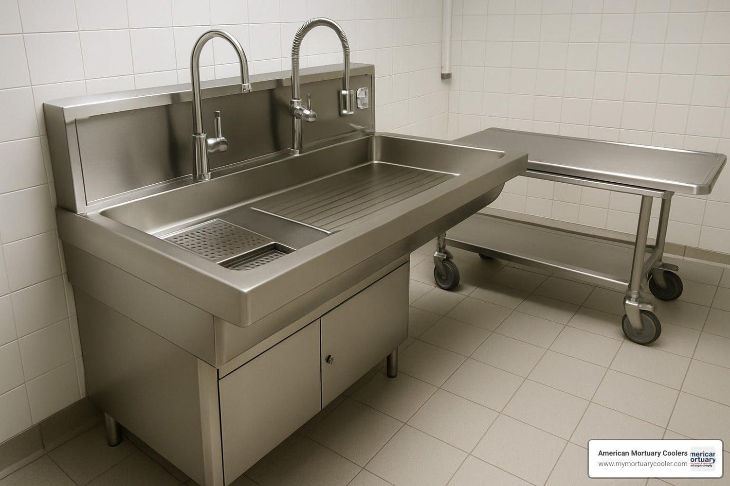 The Complete Guide to Buying the Right Autopsy Sink - American Mortuary Coolers & Equipments