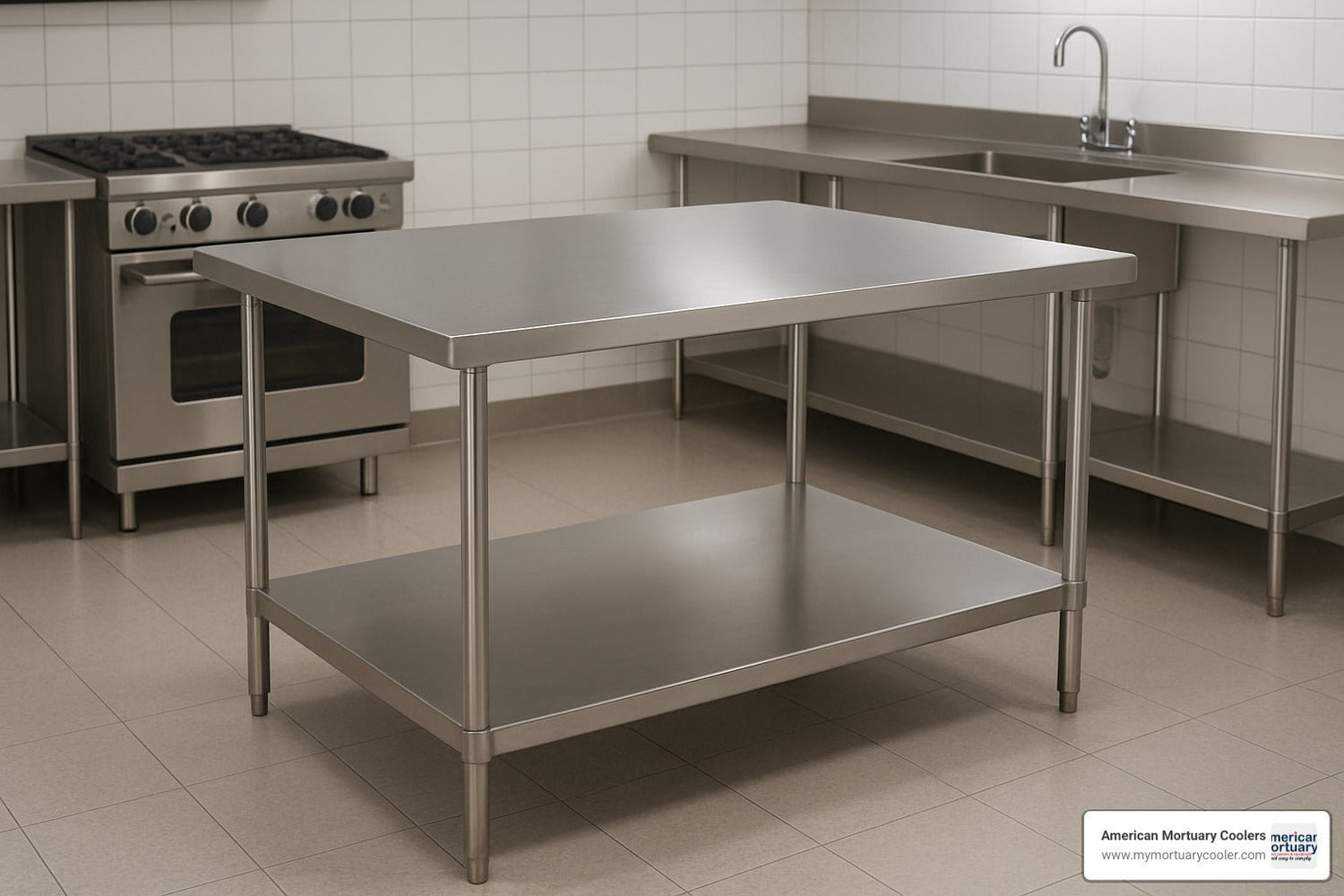 The Complete Guide to Choosing a Stainless Steel Table - American Mortuary Coolers & Equipments