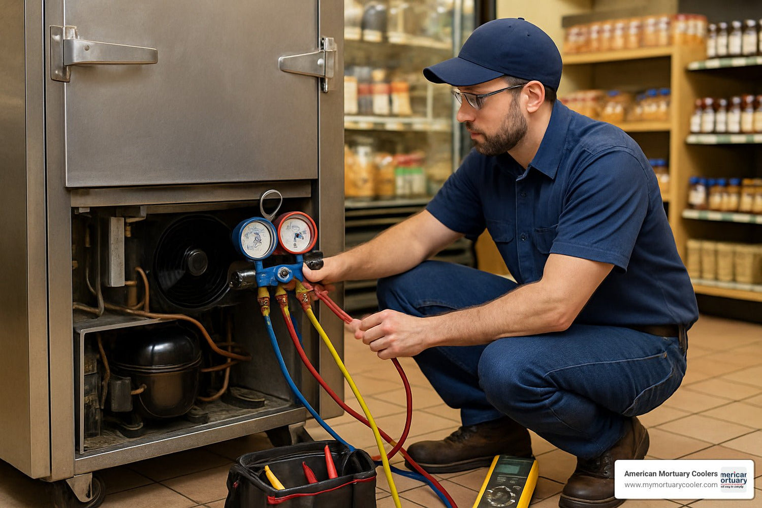 The Complete Guide to Commercial Refrigeration Repair Near You - American Mortuary Coolers & Equipments