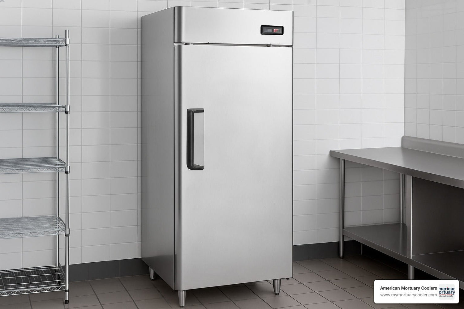 The Complete Guide to Comparing Single Door Commercial Refrigerators - American Mortuary Coolers & Equipments