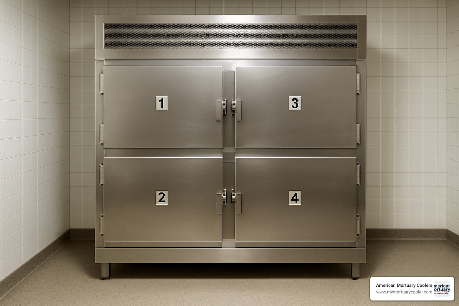 The Complete Guide to Finding a Four Body Mortuary Cooler - American Mortuary Coolers & Equipments