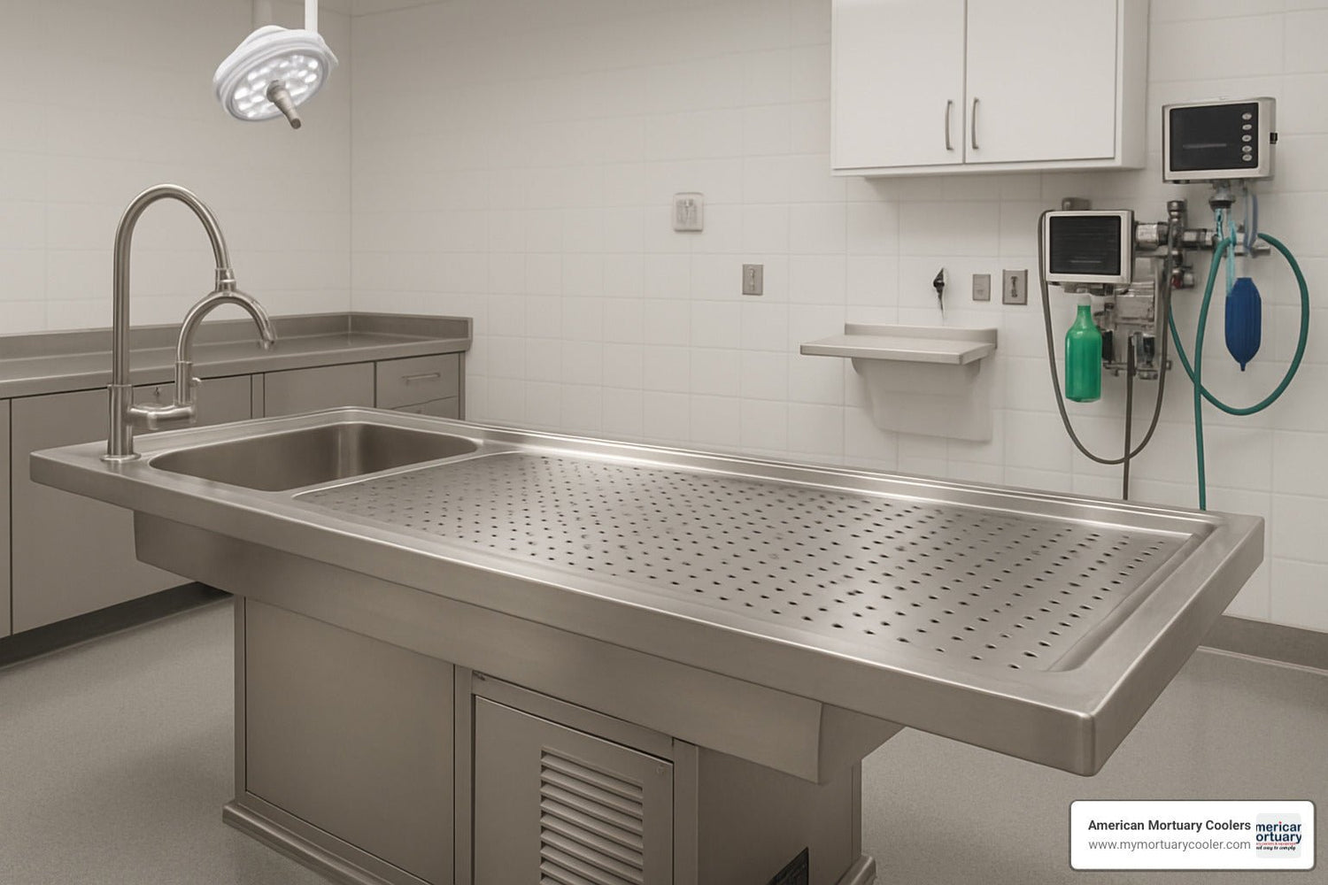 The Definitive Guide to Choosing a Necropsy Table - American Mortuary Coolers & Equipments