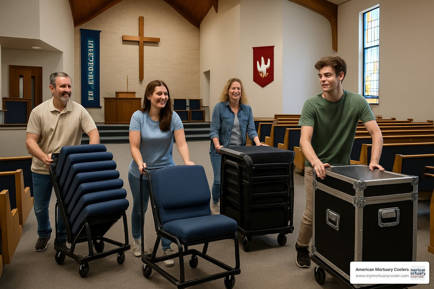 The Definitive Guide to Choosing the Best Church Carts - American Mortuary Coolers & Equipments
