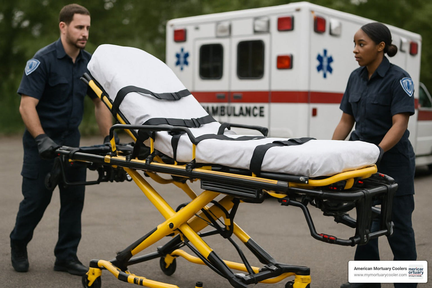 The Definitive Guide to Comparing EMS Stretchers - American Mortuary Coolers & Equipments