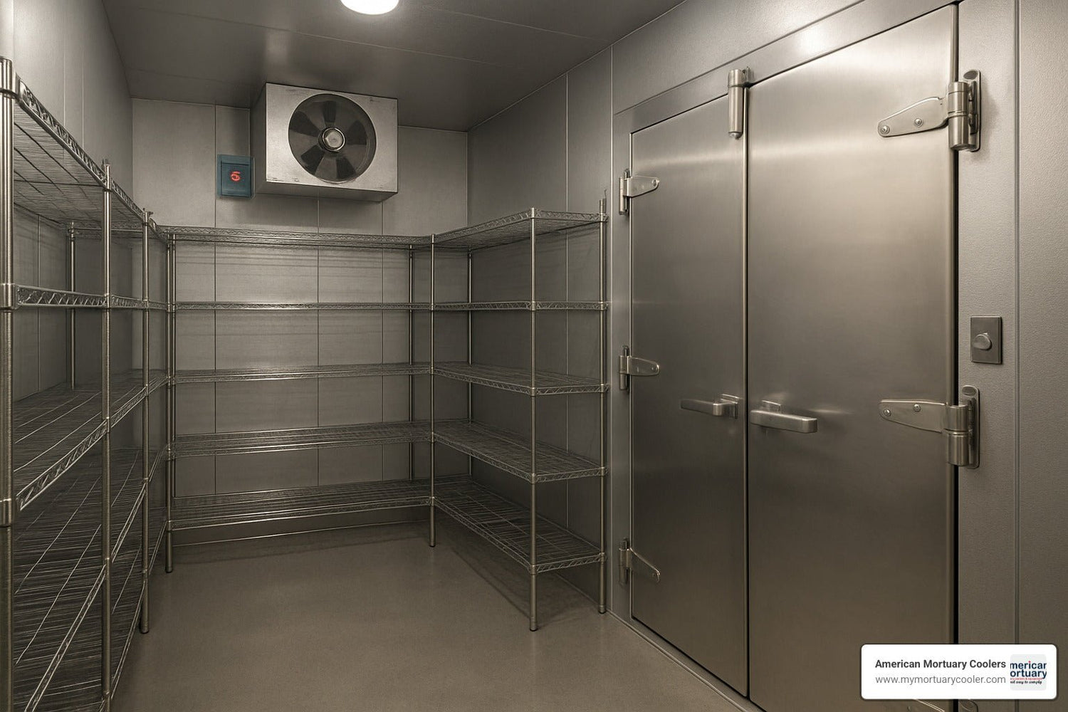 The Definitive Guide to Custom Walk-In Cooler Options - American Mortuary Coolers & Equipments