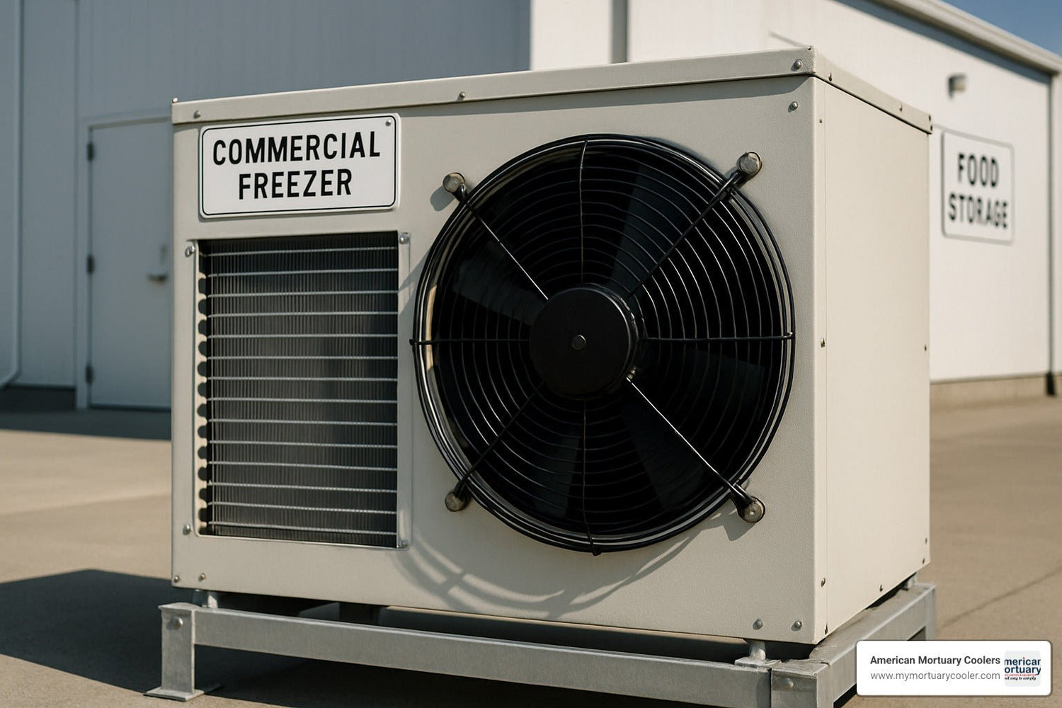 The Definitive Guide to Freezer Condenser Units - American Mortuary Coolers & Equipments