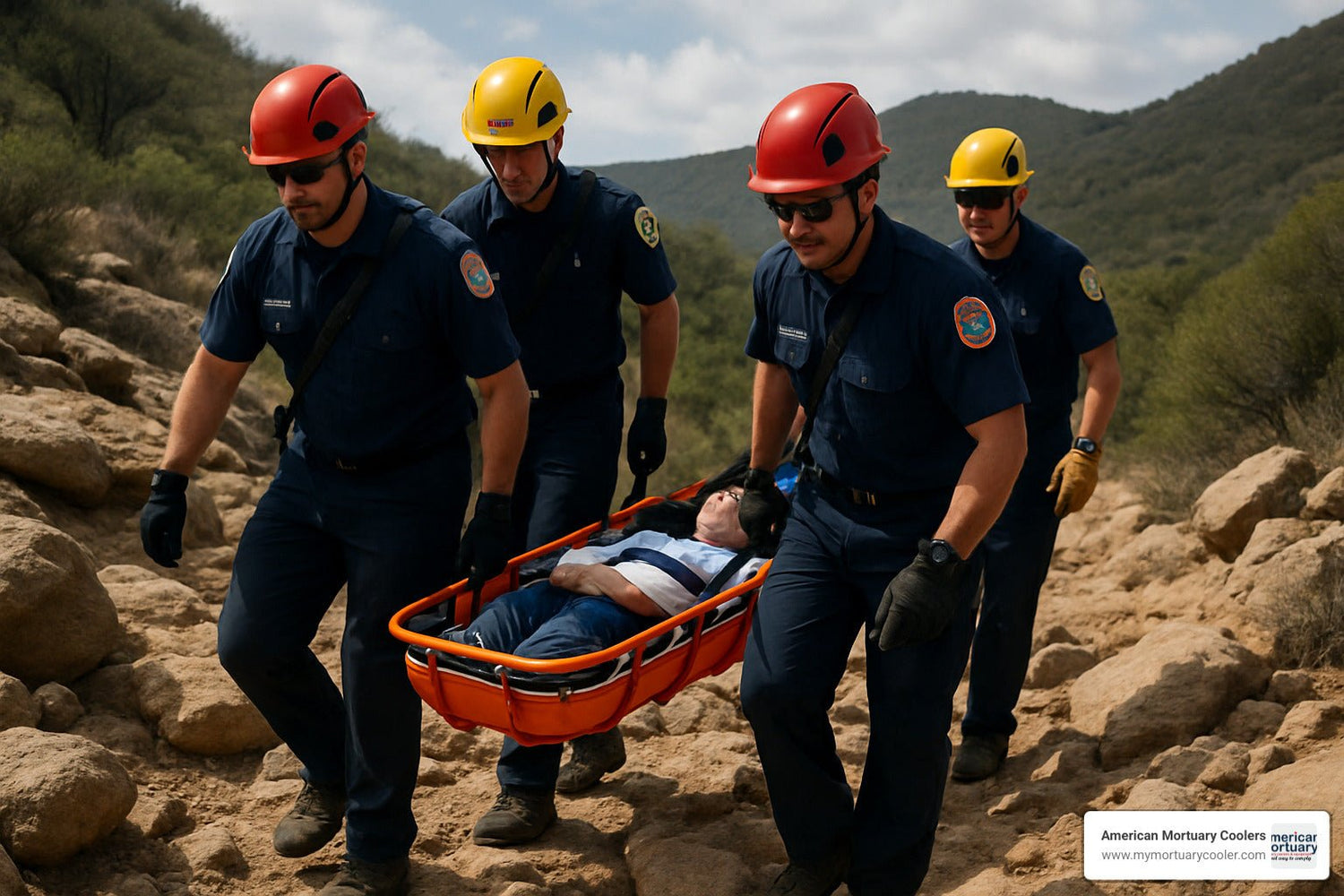 The Ultimate Guide to Basket Stretchers: Types and Comparisons - American Mortuary Coolers & Equipments