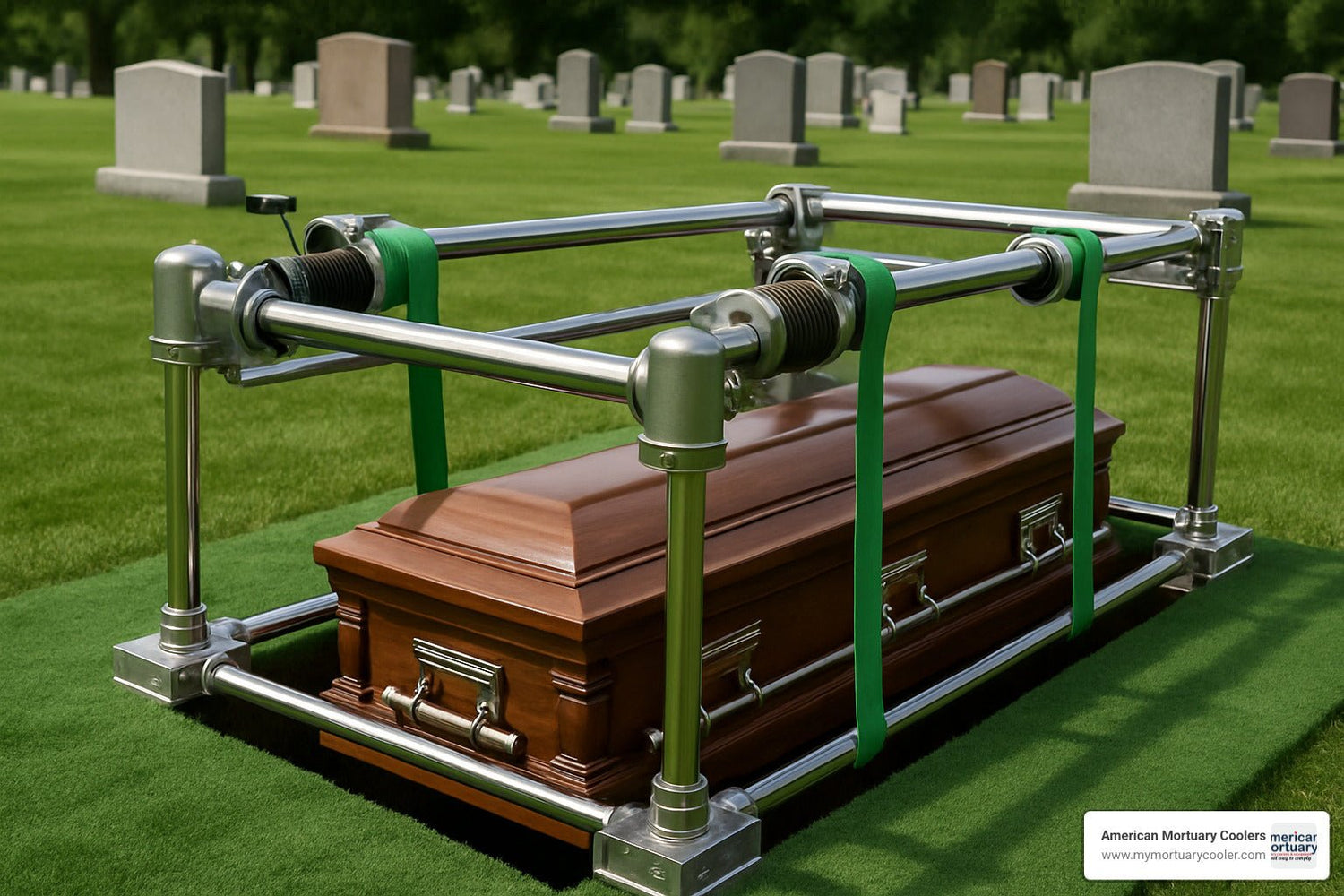 The Ultimate Guide to Buying Cemetery Lowering Devices - American Mortuary Coolers & Equipments