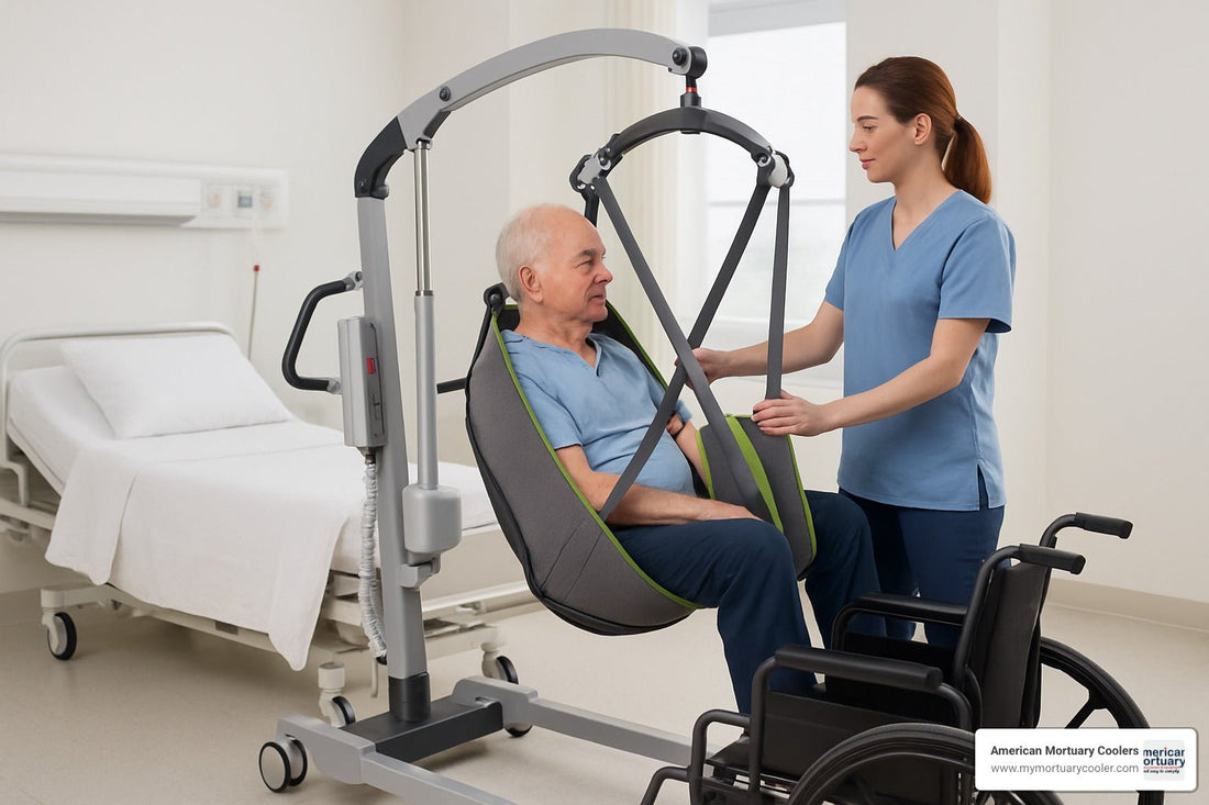 The Ultimate Guide to Comparing Electric Patient Lifts - American Mortuary Coolers & Equipments
