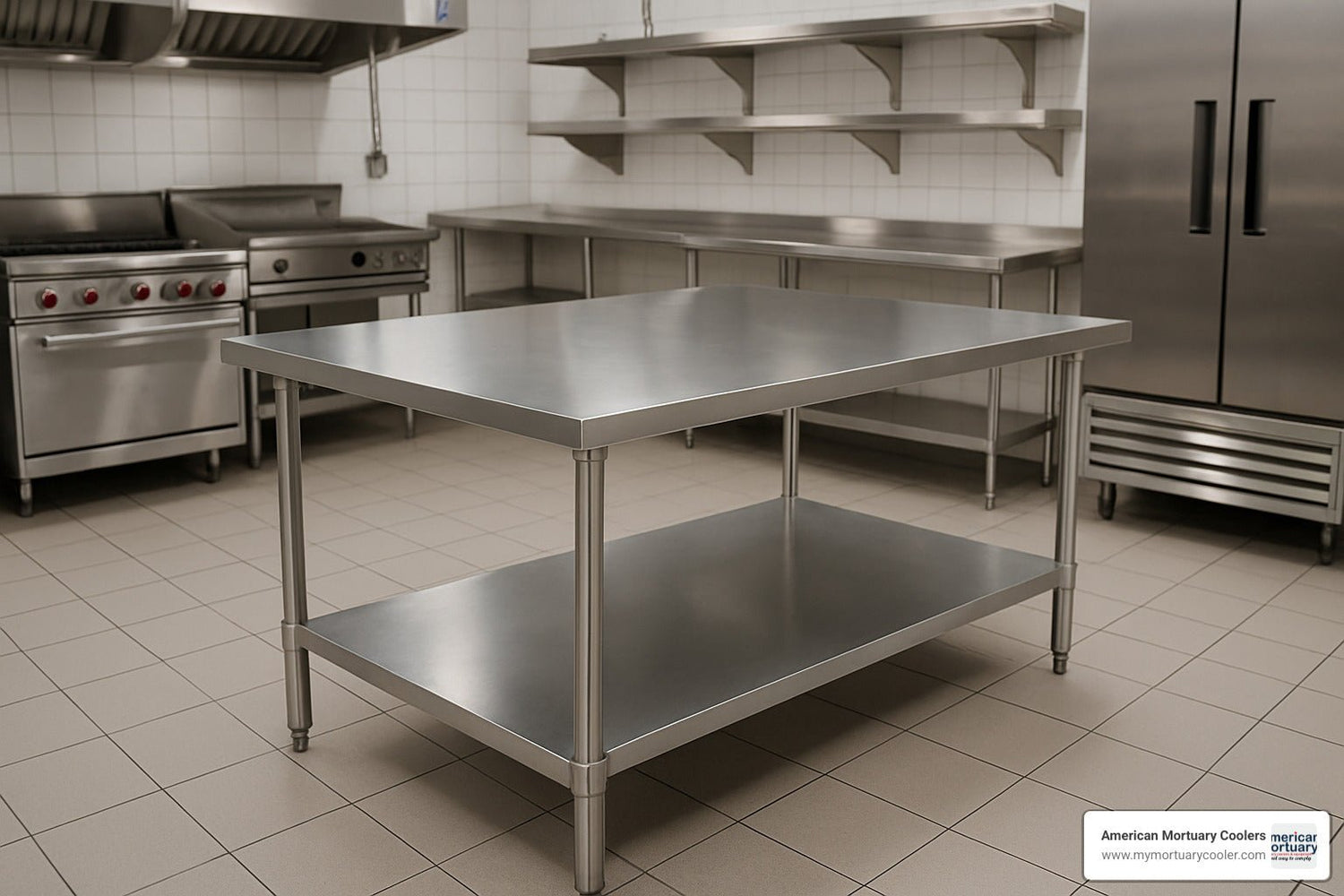 The Ultimate Guide to Comparing Stainless Steel Tables - American Mortuary Coolers & Equipments