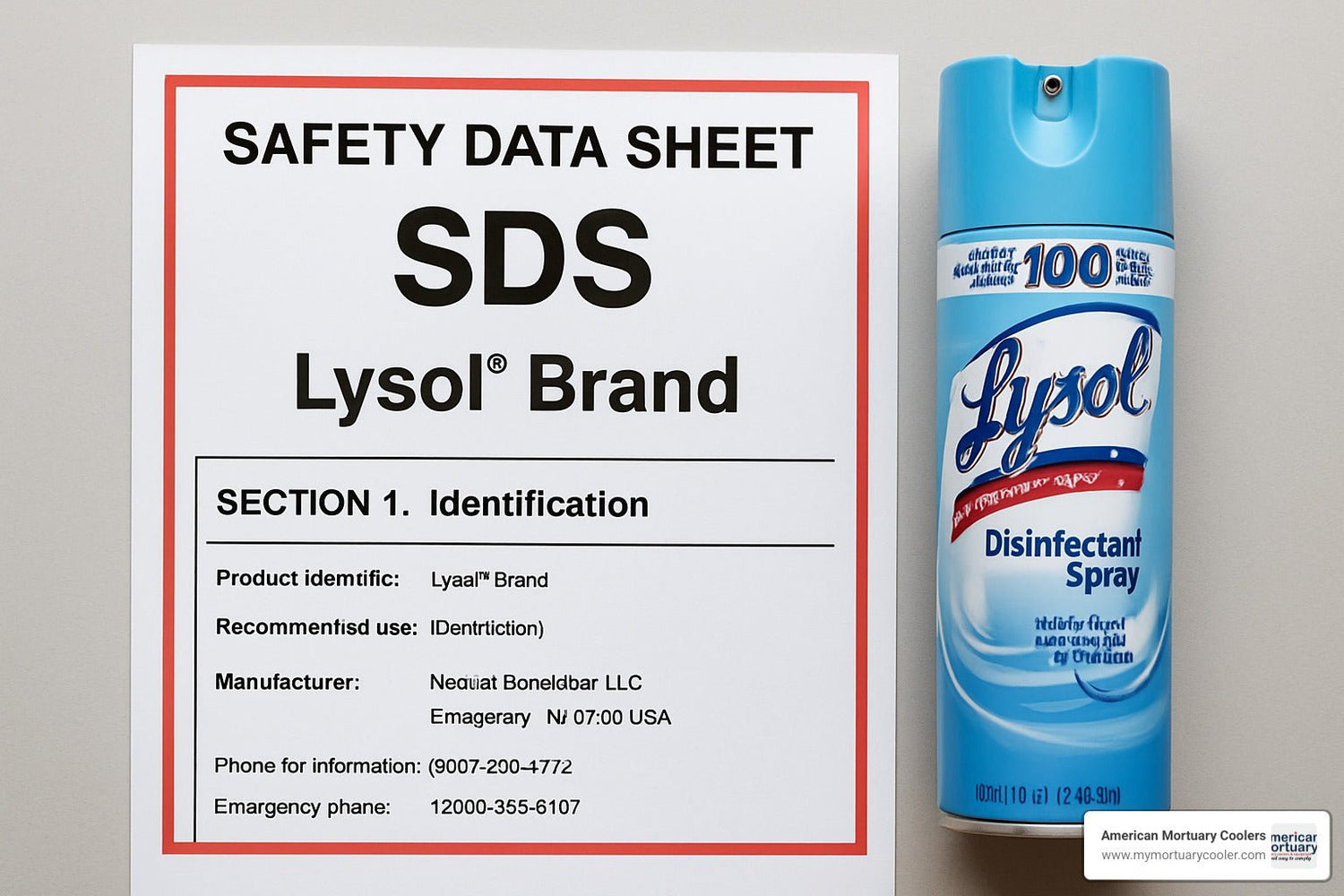 The Ultimate Guide to Finding Lysol Brand SDS Documents - American Mortuary Coolers & Equipments