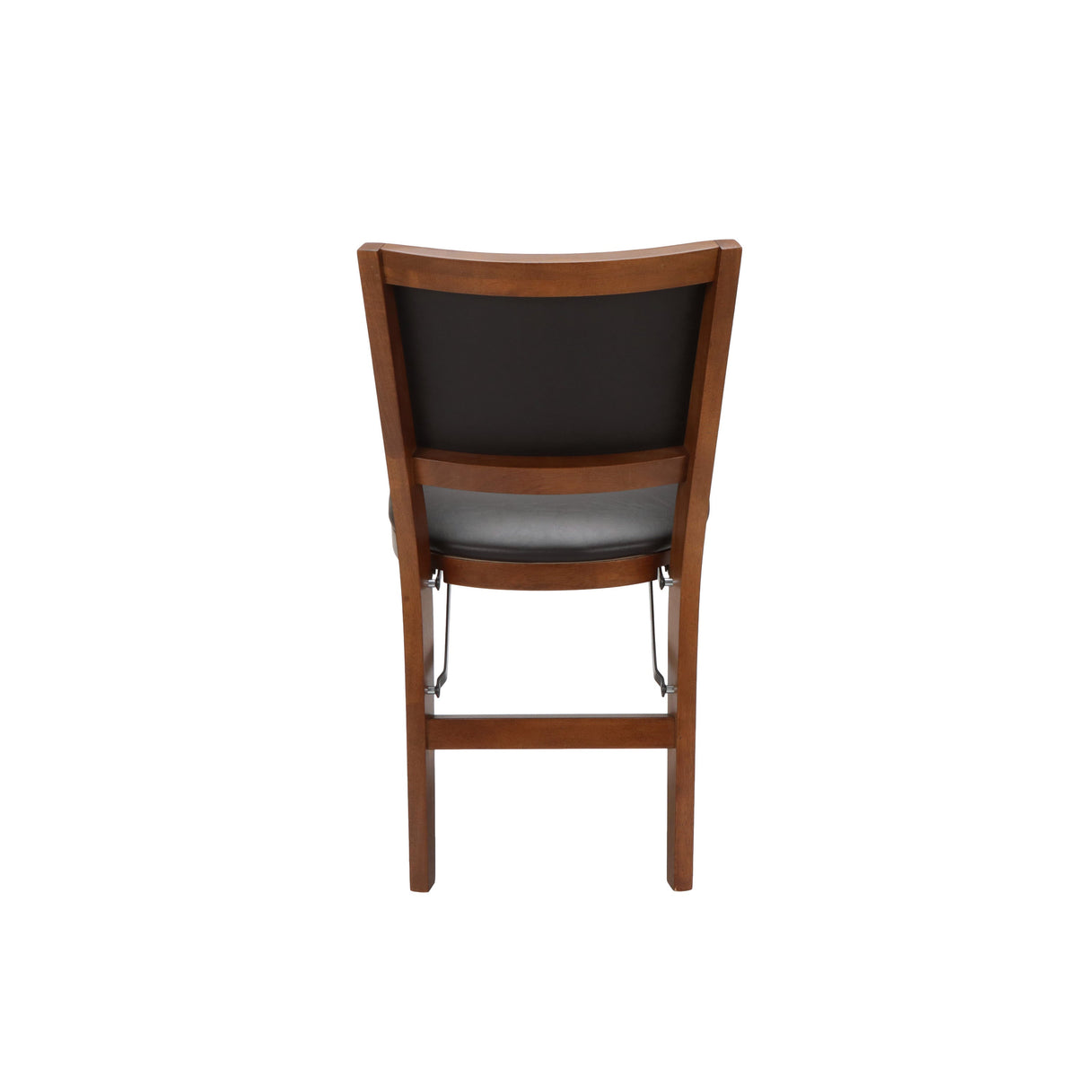 Stakmore Retro Upholstered Back Wood Folding Chair - view 6