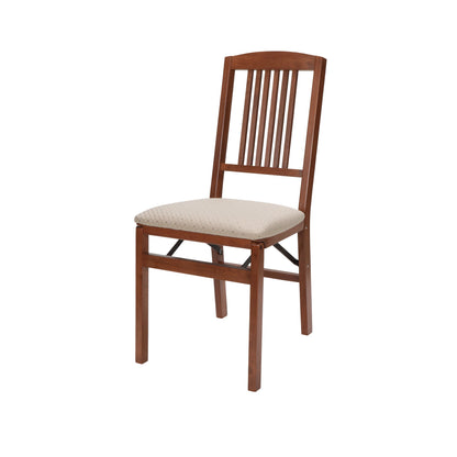 Stakmore Simple Mission Wood Folding Chair - view 3
