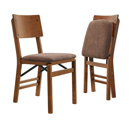 Stakmore Comfort Curve Back Wood Folding Chair - view 3