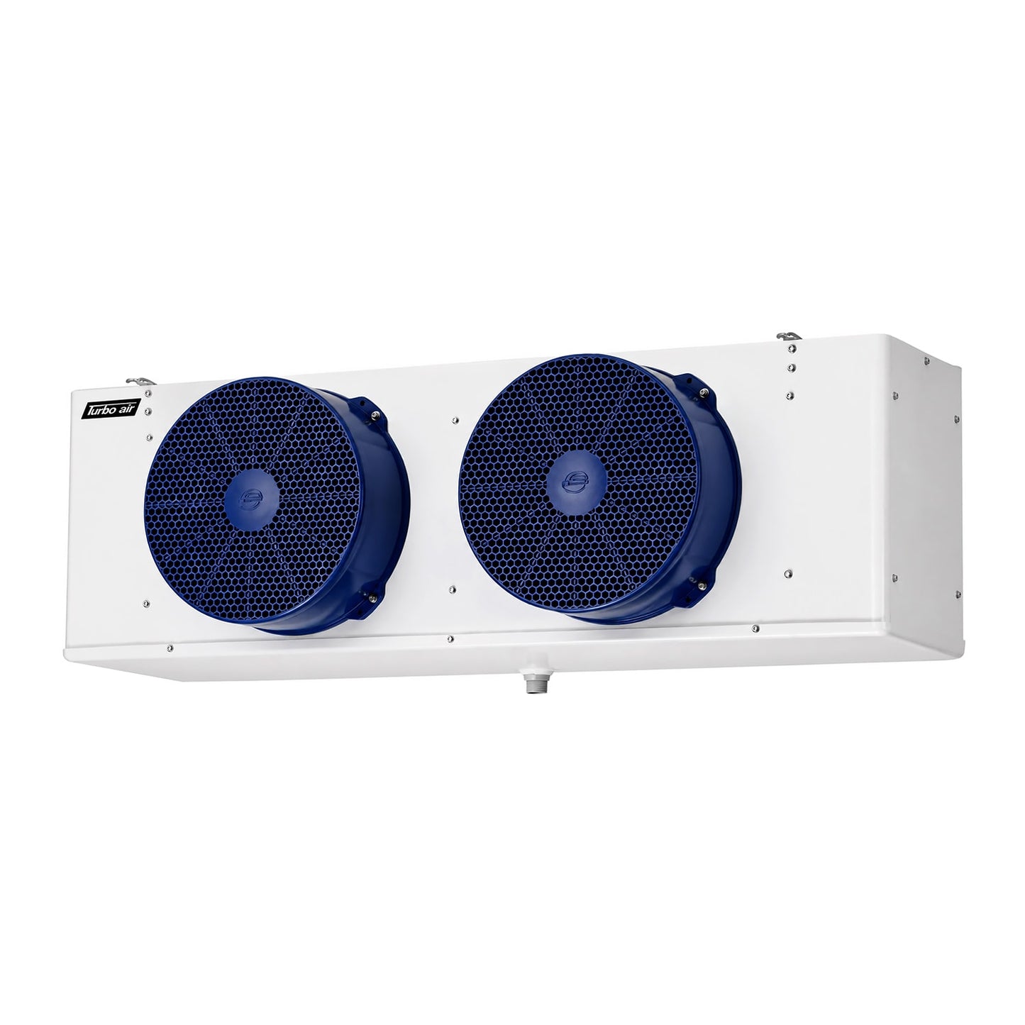 Turbo Air MLD245BE Walk-In Cooler Evaporator – 24,503 BTU; commercial walk-in cooler system replacement evaporator for foodservice, mortuary, and pathology refrigeration