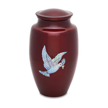 Mother of Pearl Dove of Pearl Urn — ISU-RJ-0175