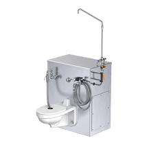 1036 - 9FS Freestanding Embalming Station | Prep Room Authority - American Mortuary Coolers & Equipments