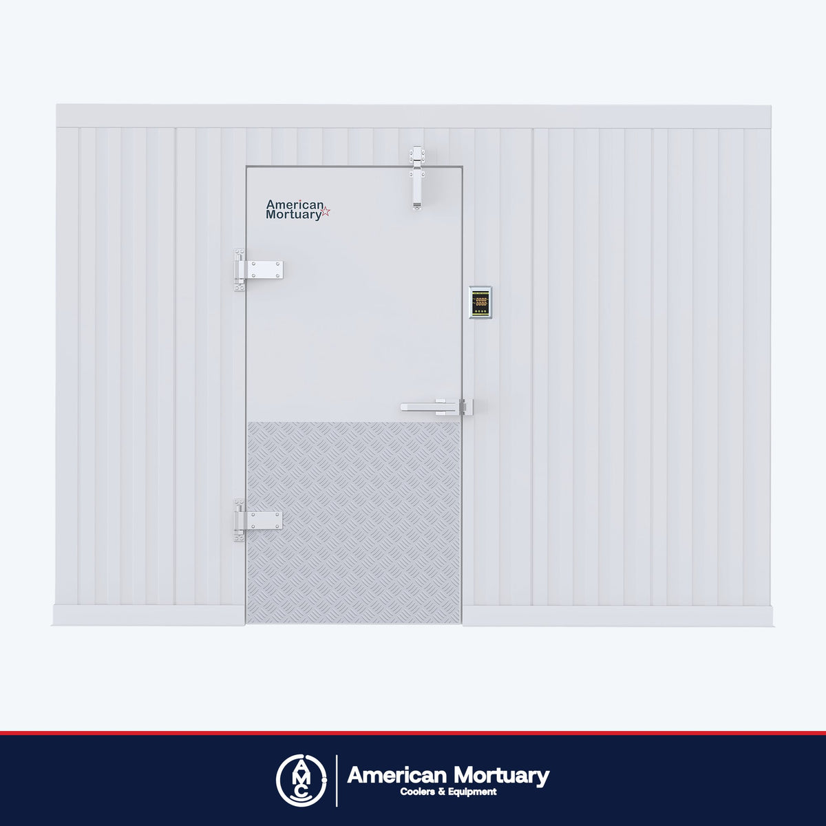 10×10 walk-in mortuary cooler, view 3