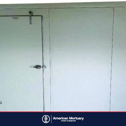 AMC walk-in mortuary cooler installation photo
