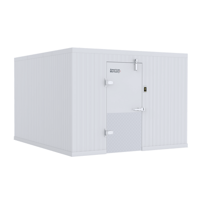 10x12 walk-in morgue cooler, Tennessee-made funeral home and county morgue walk-in refrigeration