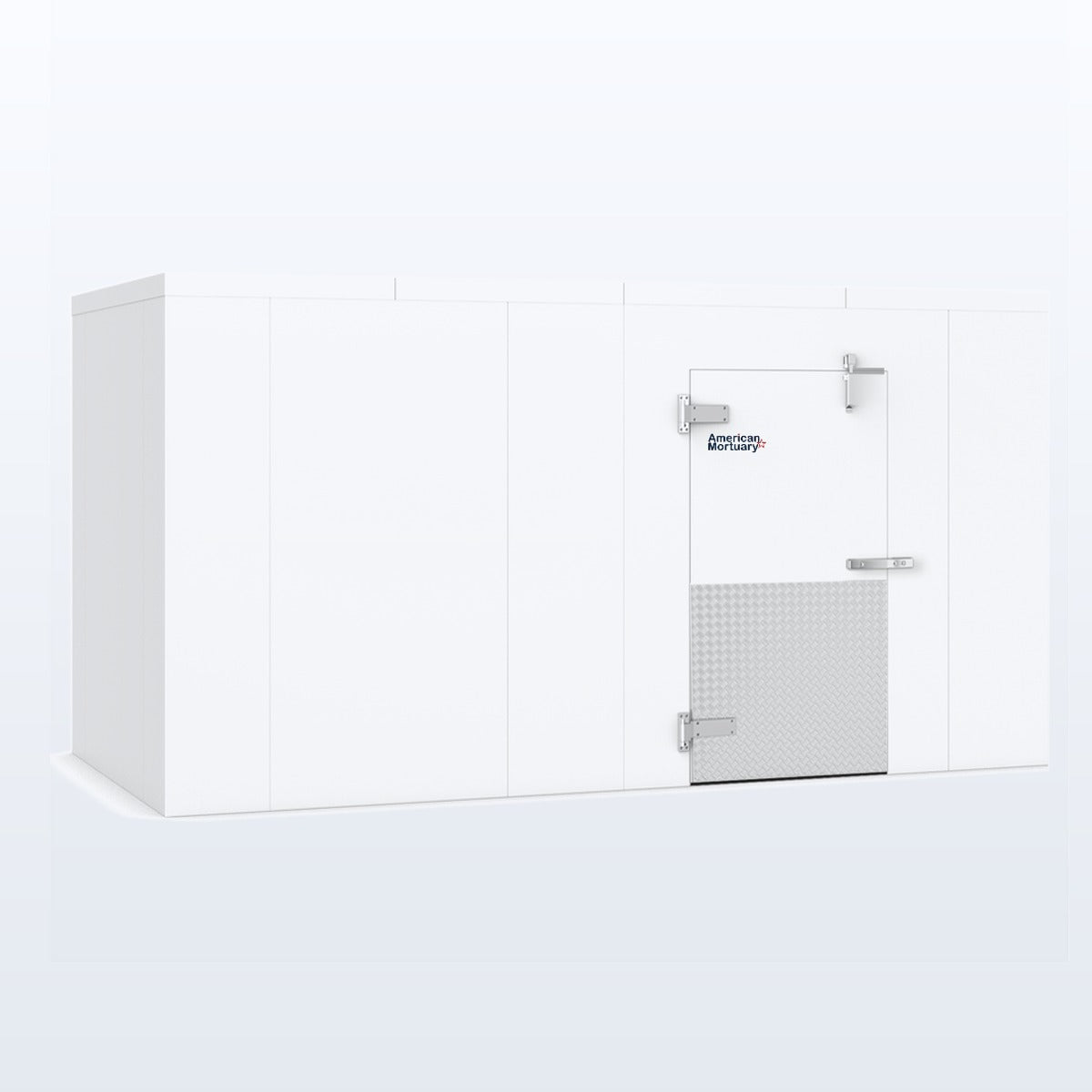 10×14 walk-in mortuary cooler by American Mortuary Coolers
