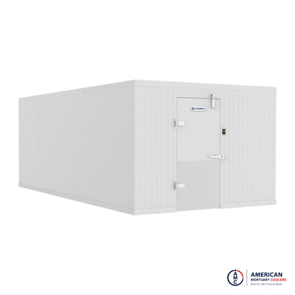 10×16 walk-in mortuary cooler by American Mortuary Coolers