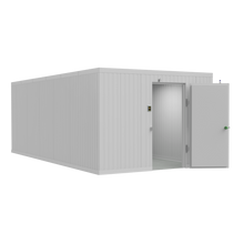  10x20 walk-in mortuary cooler NSF-certified modular system USA-made American Mortuary Equipment