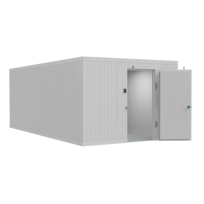 10x18 walk-in mortuary cooler NSF-certified modular system USA-made — American Mortuary Coolers (closest-size image shown)