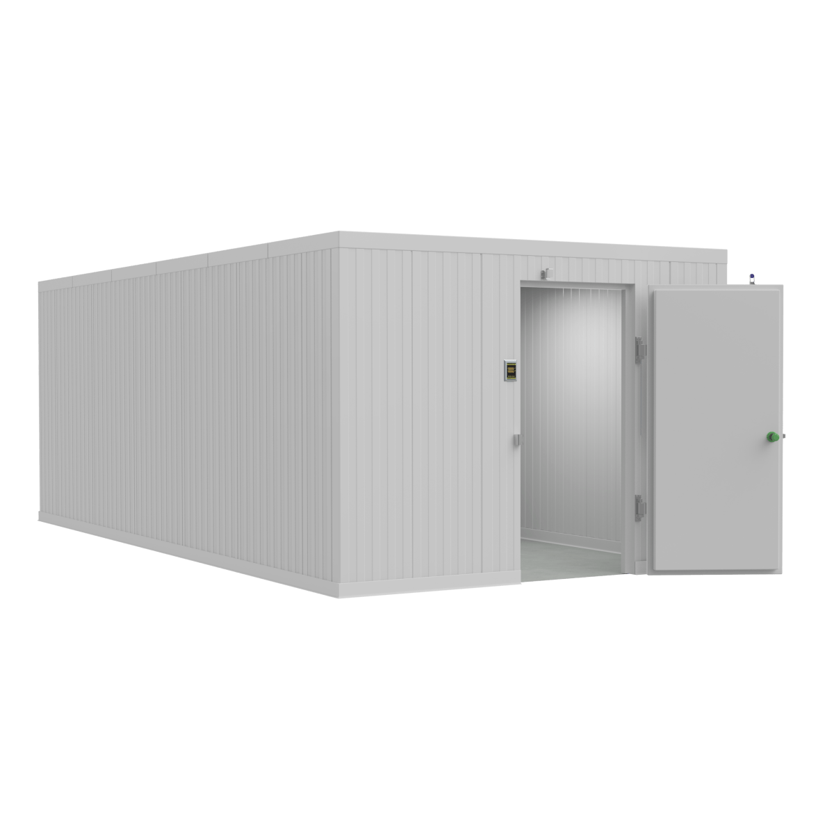10x40 walk-in mortuary cooler NSF-certified modular system USA-made — American Mortuary Coolers (closest-size image shown)