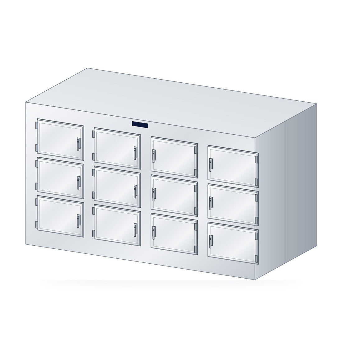 12-Body Vault Morgue Cooler