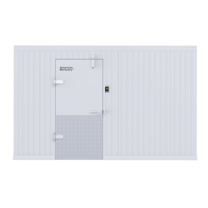 Large capacity 12x12 cadaver storage cooler authority model
