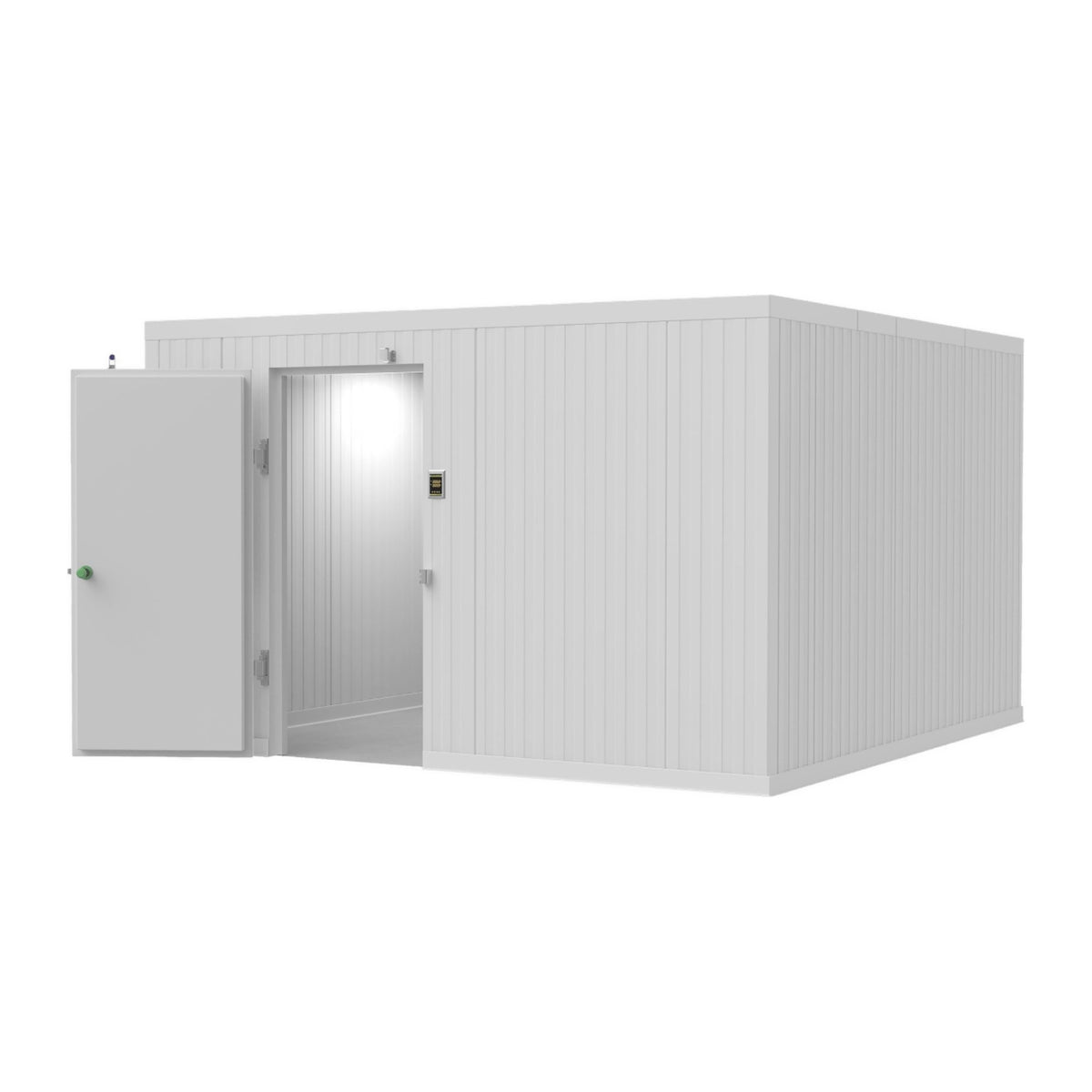 12×12 walk-in mortuary cooler