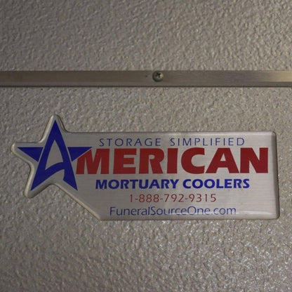 Walk-in mortuary cooler installation photo